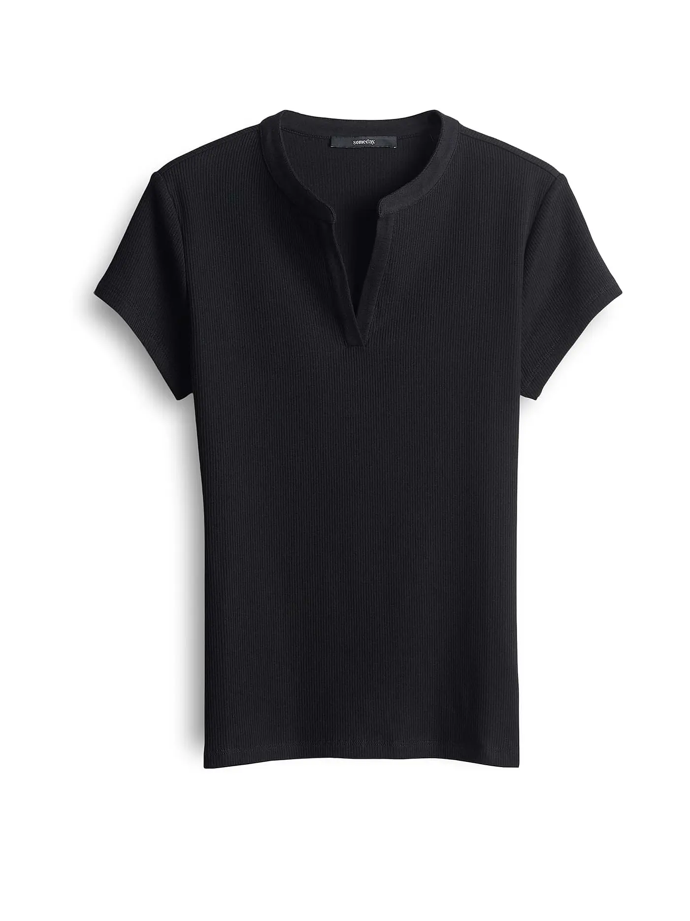 SOMEDAY | T-Shirt KLEOH DETAIL | schwarz